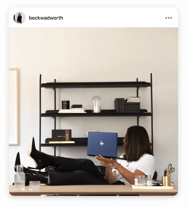 Instagram post by @beckwadworth