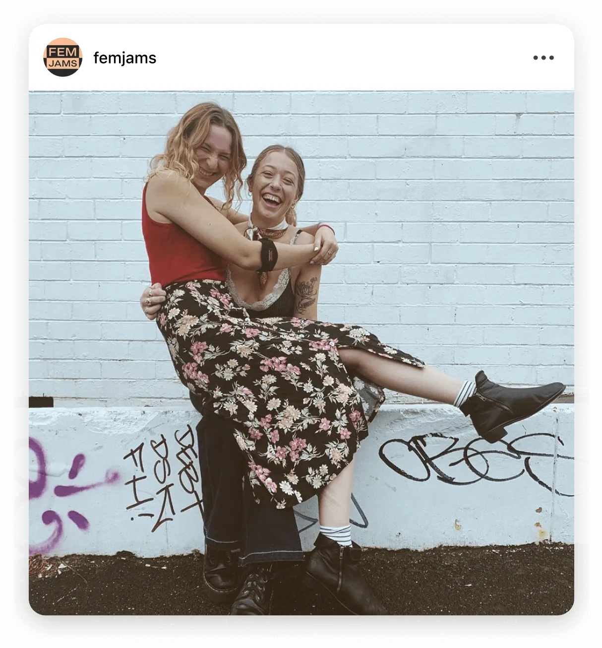 Instagram post by @femjams women in music