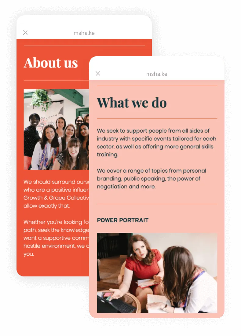 Milkshake Android App - Growth and Grace Collective