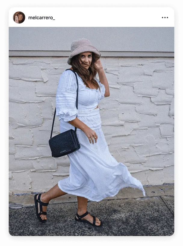 Instagram post by @melcarrero_ fashion photo