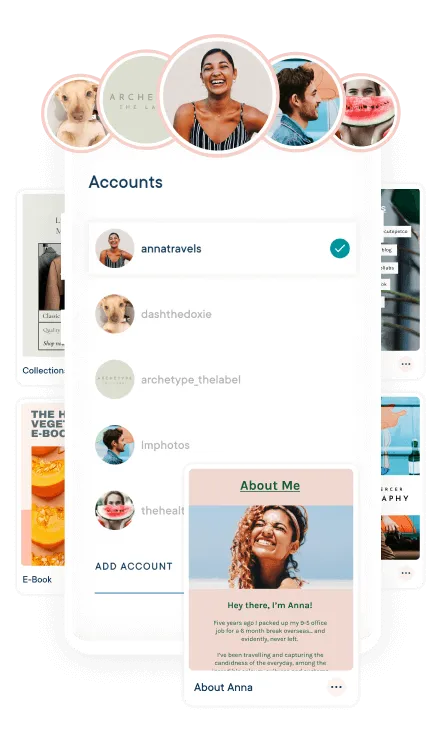 Milkshake account switching