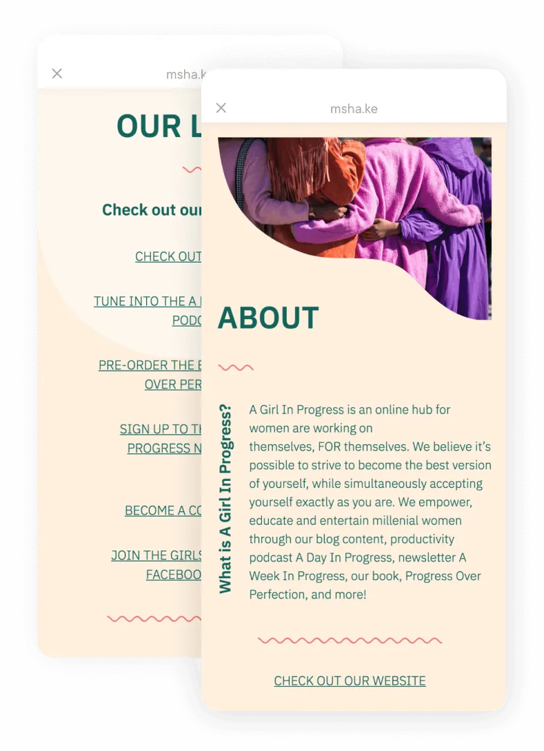 A Girl In Progress Milkshake Insta website