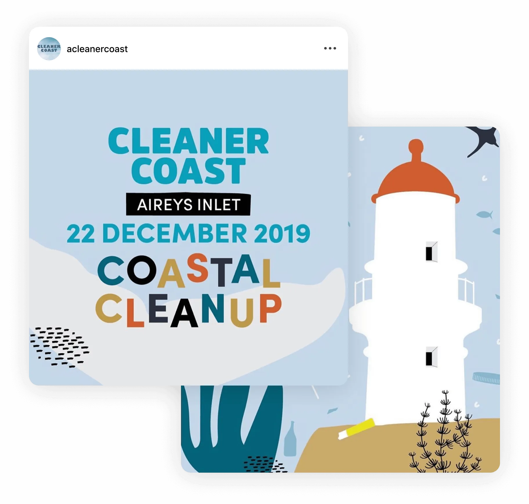 A Cleaner Coast initiative Instagram page