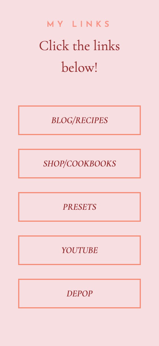 Website by @elsas_wholesomelife