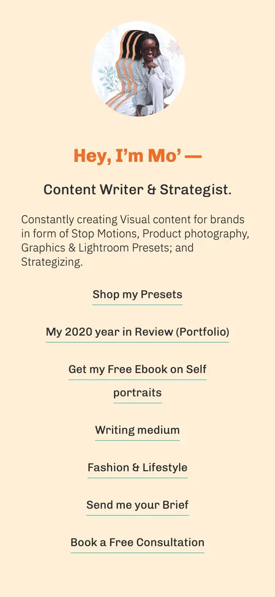 Milkshake website example 1