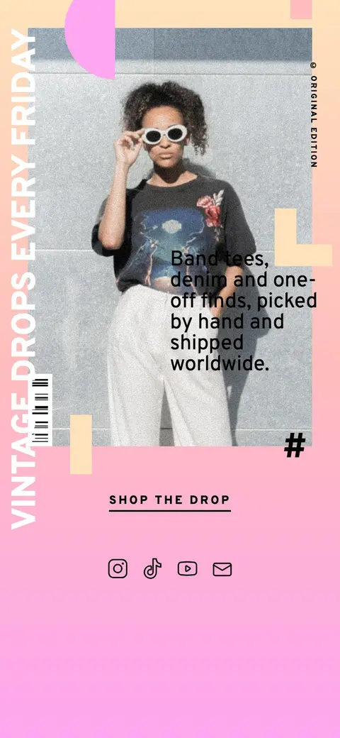 An example site in the Be Zine Look
