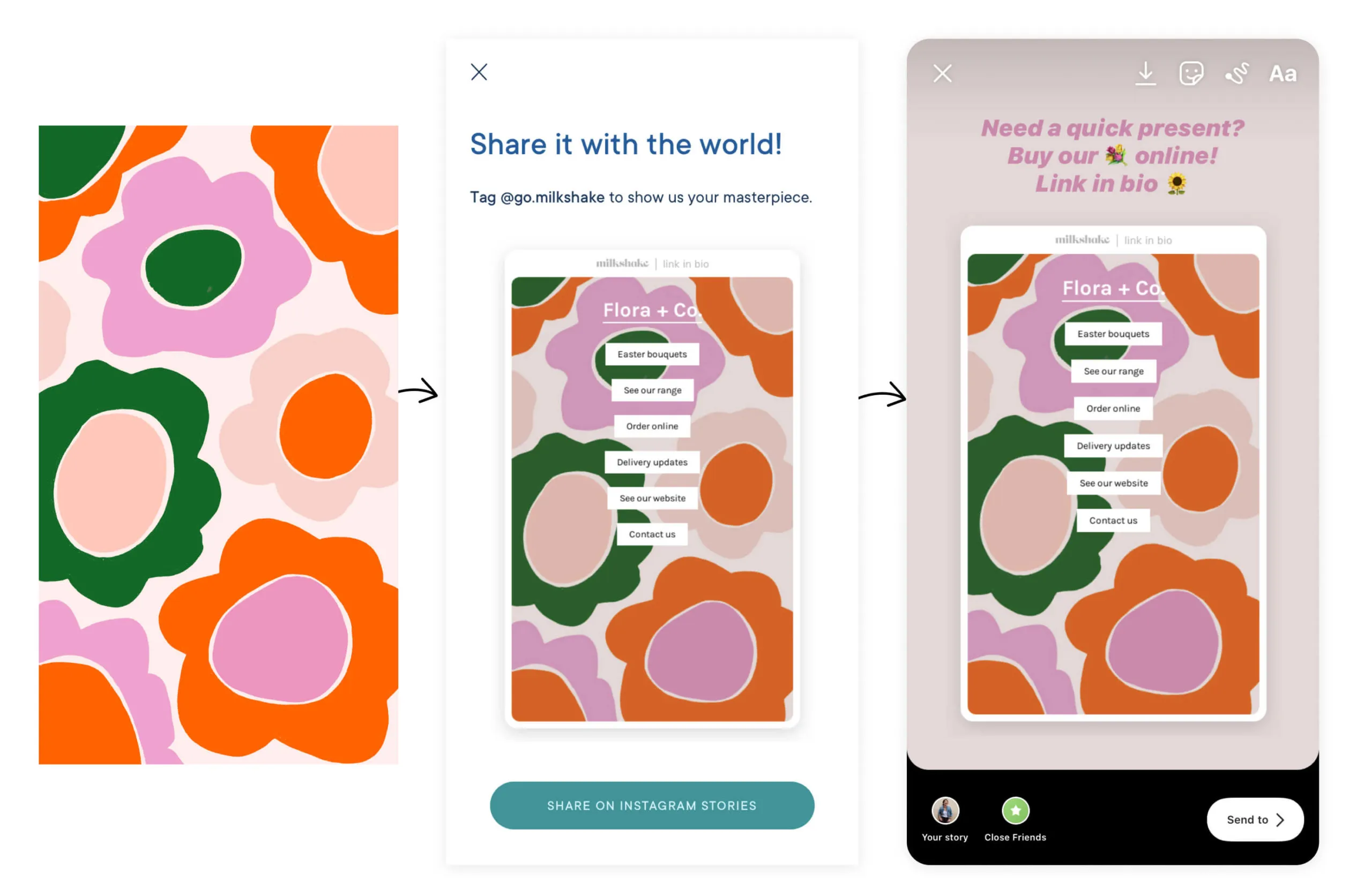 How to share your Insta website on Instagram Stories