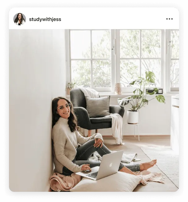 Instagram post by @studywithjess