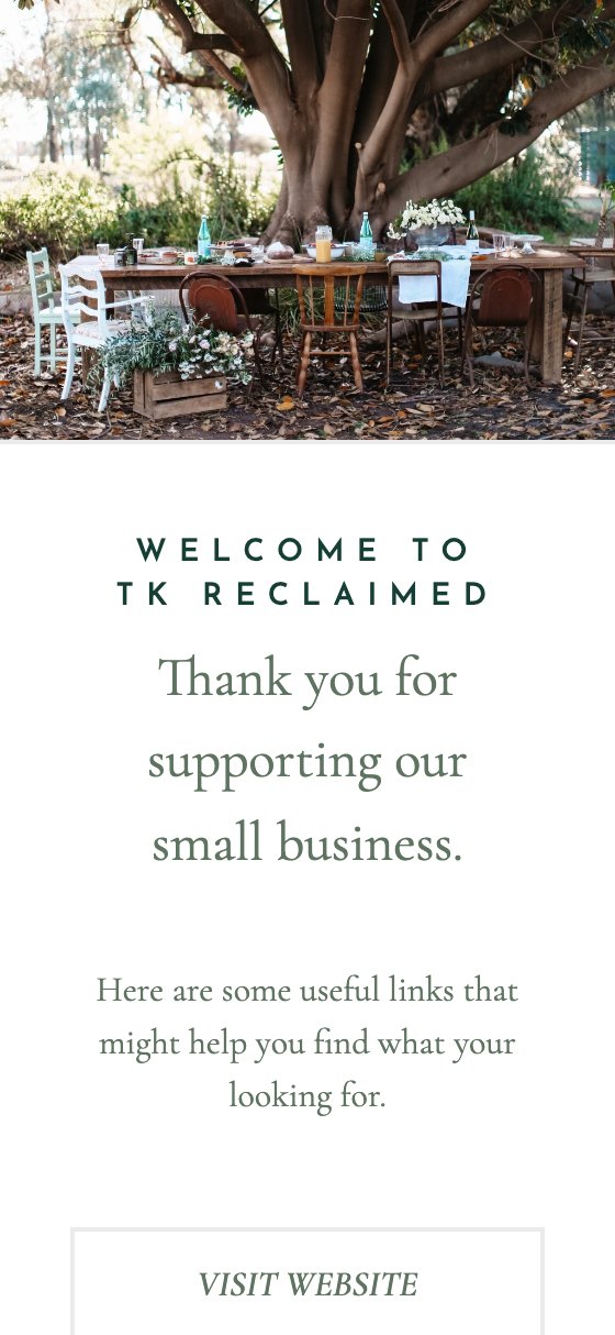 Website by @tk_reclaimed