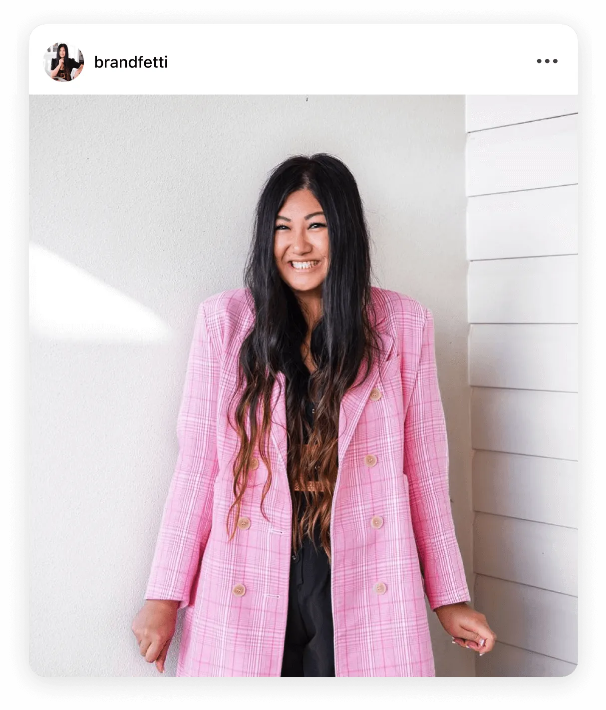 Instagram post by @wordfetti brand content