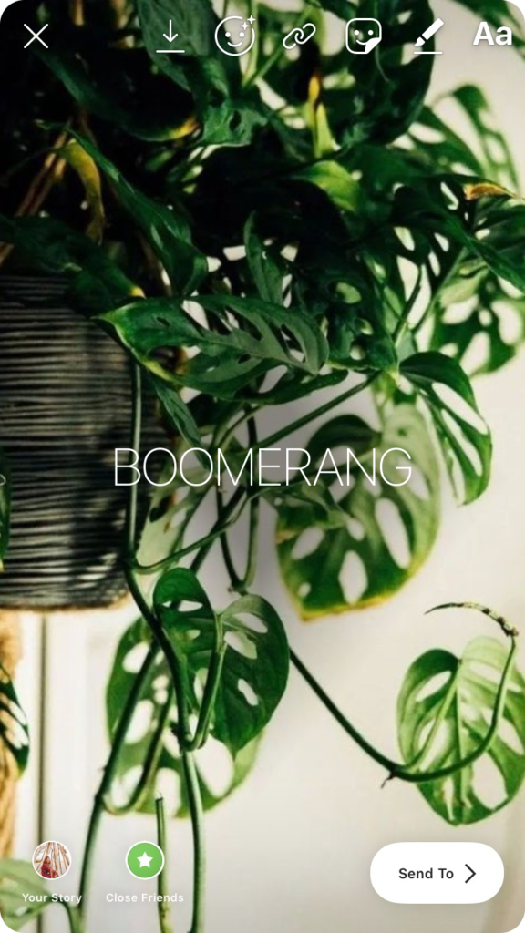 download how to make a boomerang on insta